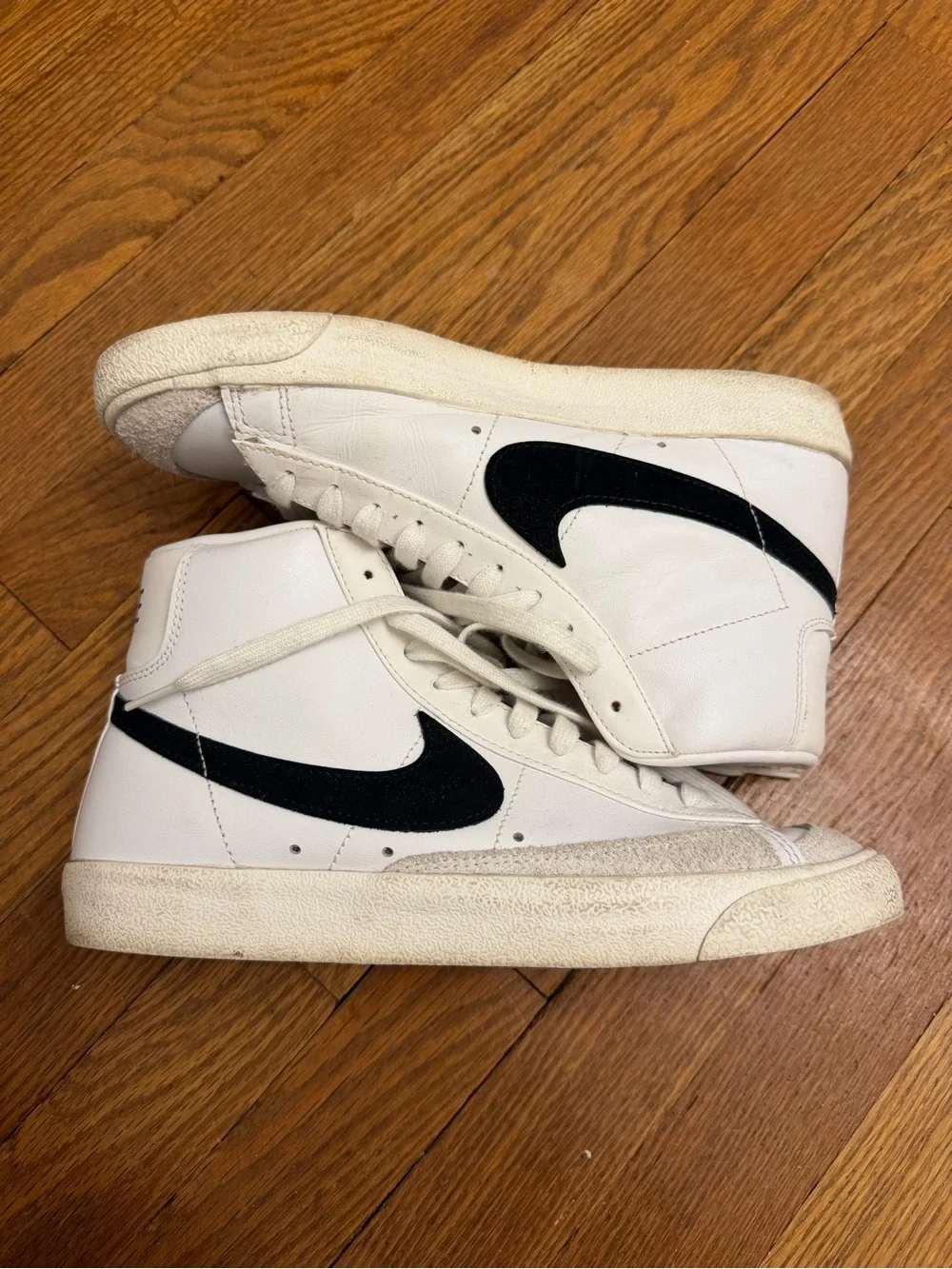 Nike Blazer Mid Vintage White/Black Men's Sneakers